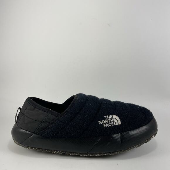 The North Face Thermoball Traction Mules Mens Size 9 Blue Puffer Warm Slipper - Picture 1 of 9